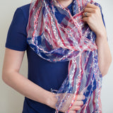 American Flag Silk Scarf