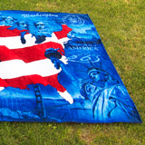 USA Map Beach Blanket