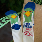 Free Speech Doesn't Mean Careless Talk Knee Socks