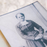 Harriet Tubman Glass Decoupage Tray: 5 X 8 inches