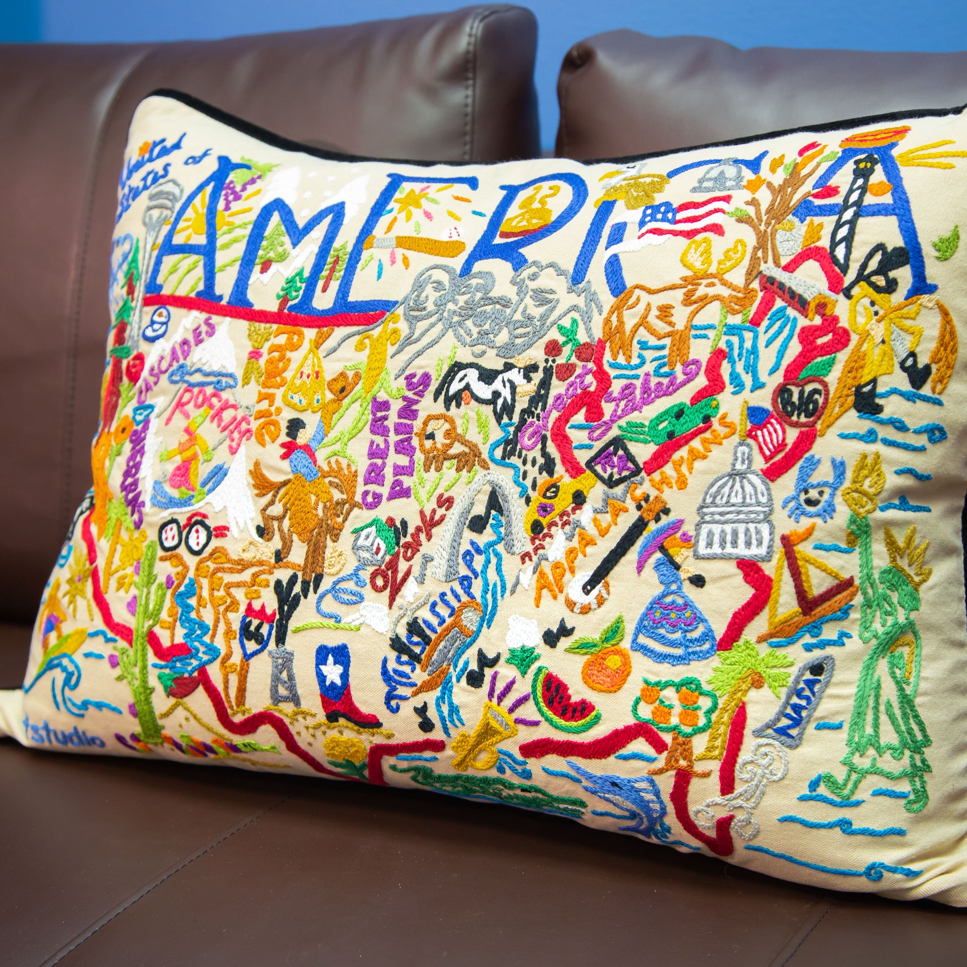 America Rectangular Down Pillow