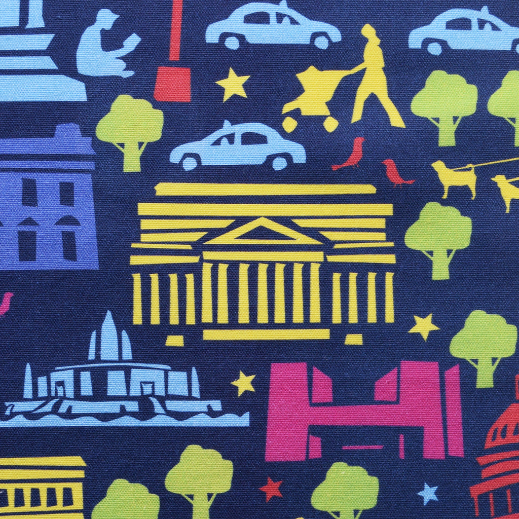 D.C. By Night Tea Towel