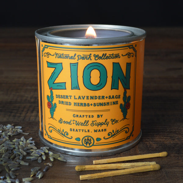 Zion 8 Oz. Candle