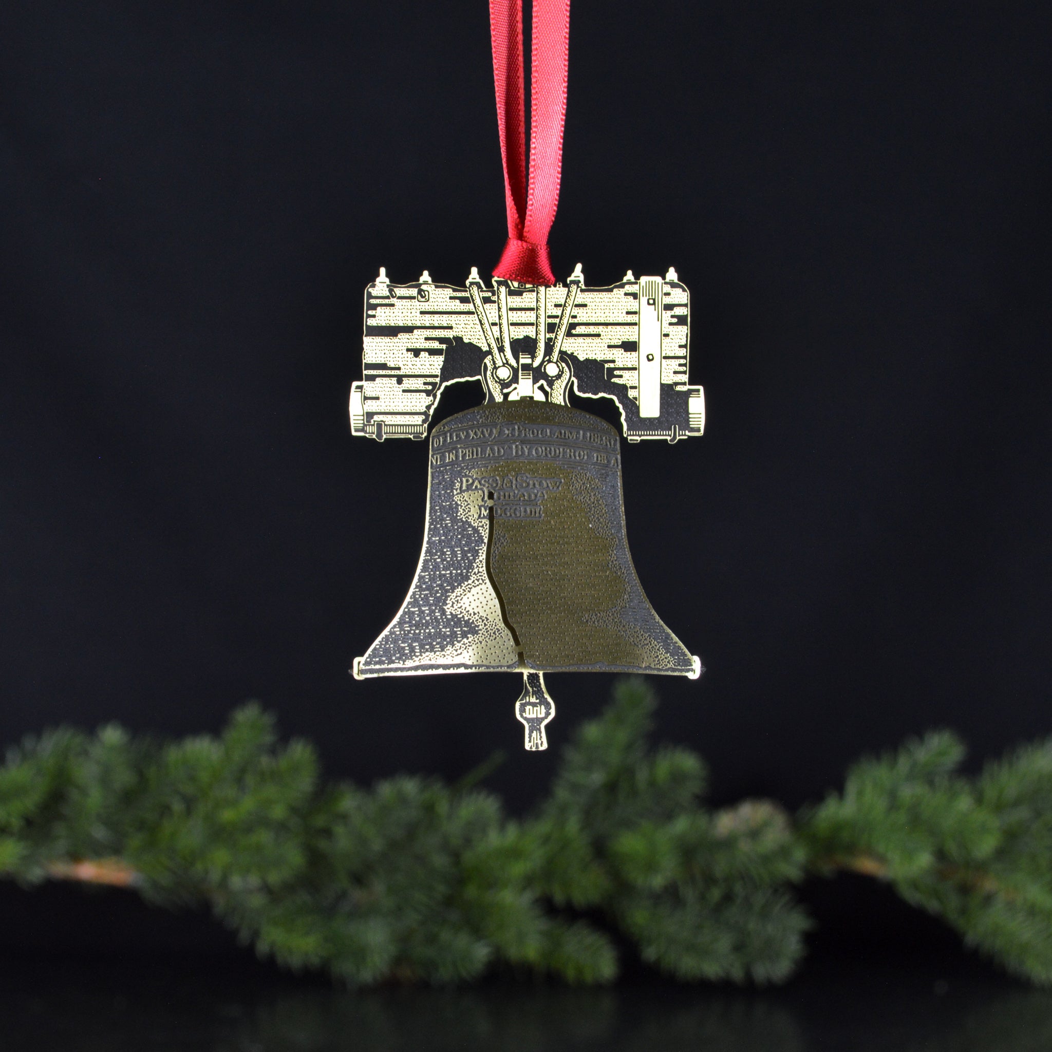 アンティーク雑貨 LibertyBell Bookend&Ornament atlast&co. Liberty Bell Ornament