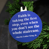 Martin Luther King Jr. Faith Ornament