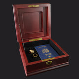 U.S. Marine Corps Medallion Wooden Box