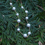 18-inch Swarovski Glass Pearl Necklace