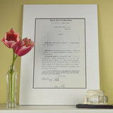 Lovings Ruling Matted Print