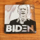 President Biden Fused Glass Coaster