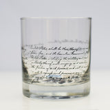 Emancipation Proclamation Rocks Glass