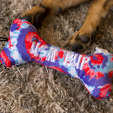 Medium USA PUP Bone Dog Toy