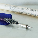 Violet Feather Pen