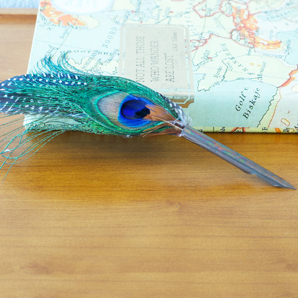 Peacock Feather Pen