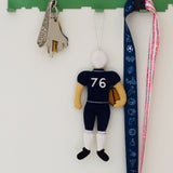 Football Player Ornament