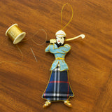 Golfer Ornament: Female