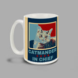 Catmander in Chief Coffee Mug
