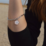 Cherry Blossom Charm Chain Bracelet