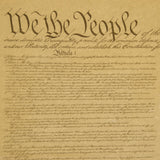 U.S. Constitution Poster: Single Page Full Size