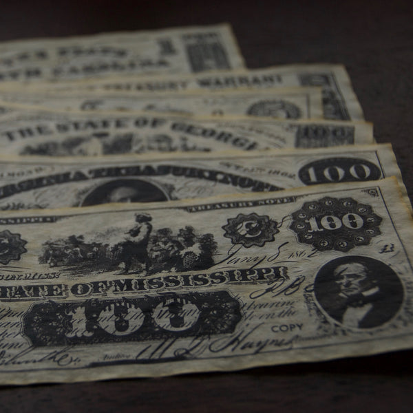 Historic Confederate Currency Replica