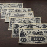 Historic Confederate Currency Replica