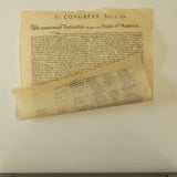 Declaration of Independence Small Size Replica