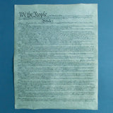 U.S. Constitution Full Size Four Page Replica