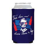 Four Score and Seven Beers Ago Can Coozie