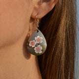 Cherry Blossom Dangle Earrings