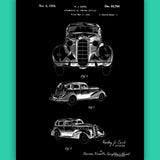 Buick Canvas Patent Print