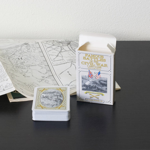 Civil War Battles Playing Cards