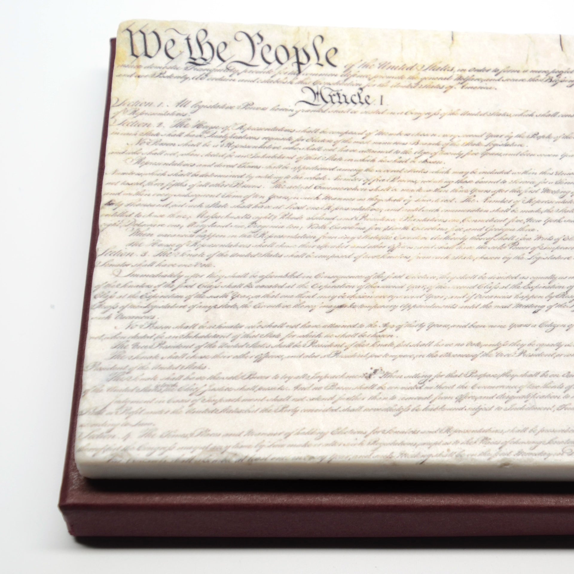 U.S. Constitution Tile Coaster