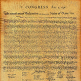Declaration of Independence Silk Scarf