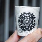 Great Seal Marble Shot Glass