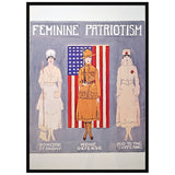 Feminine Patriotism Poster