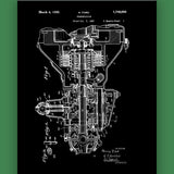 Ford Transmission Canvas Patent Print