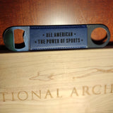 All American - The Power of Sports Leatherette Barback Bottle Opener