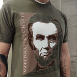 Abraham Lincoln Silhouette Emancipation T-Shirt