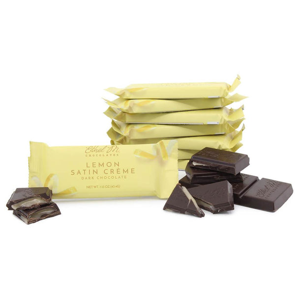 Premium Dark Chocolate Lemon Satin Crème Bar National Archives Store