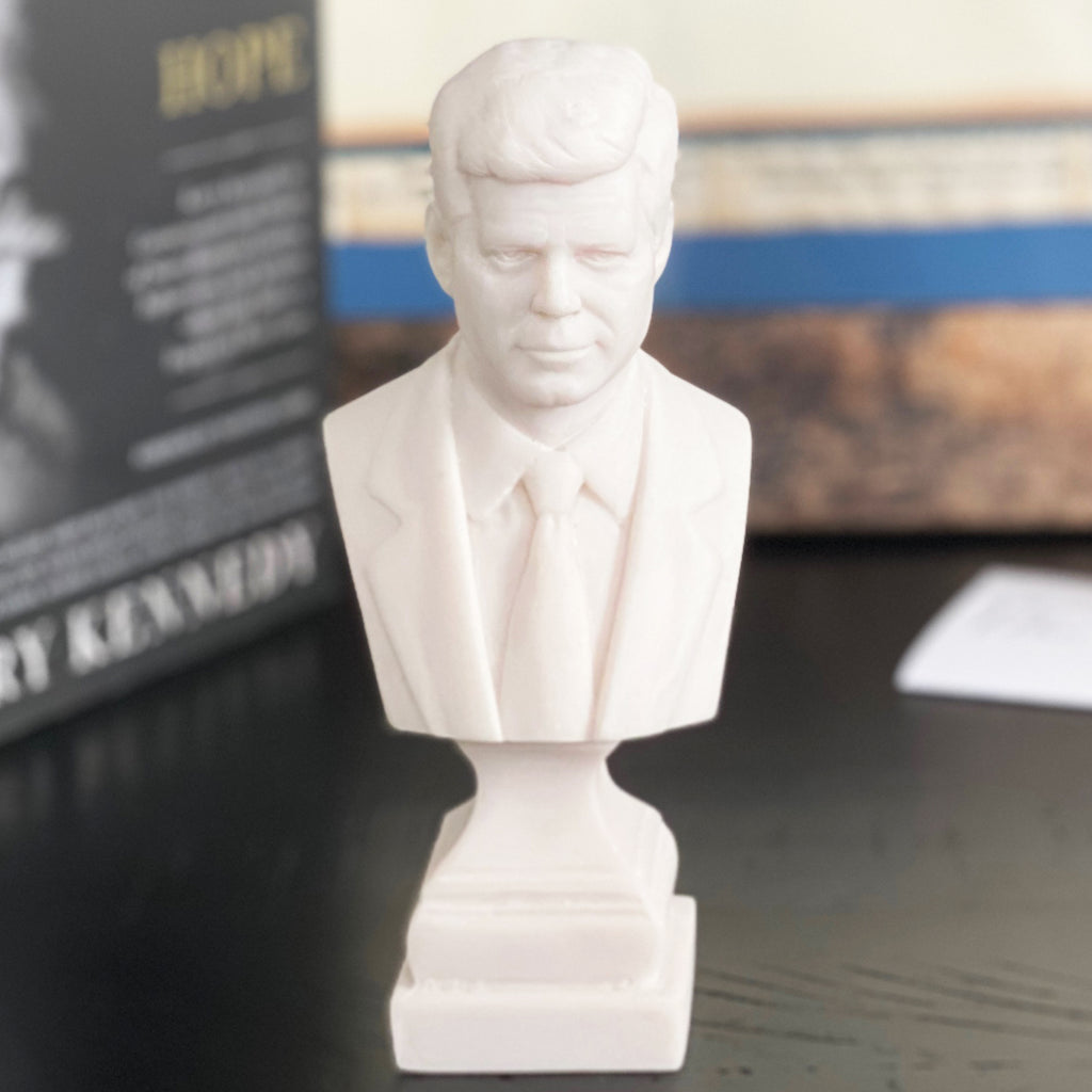 John F. Kennedy 6-inch White Bust