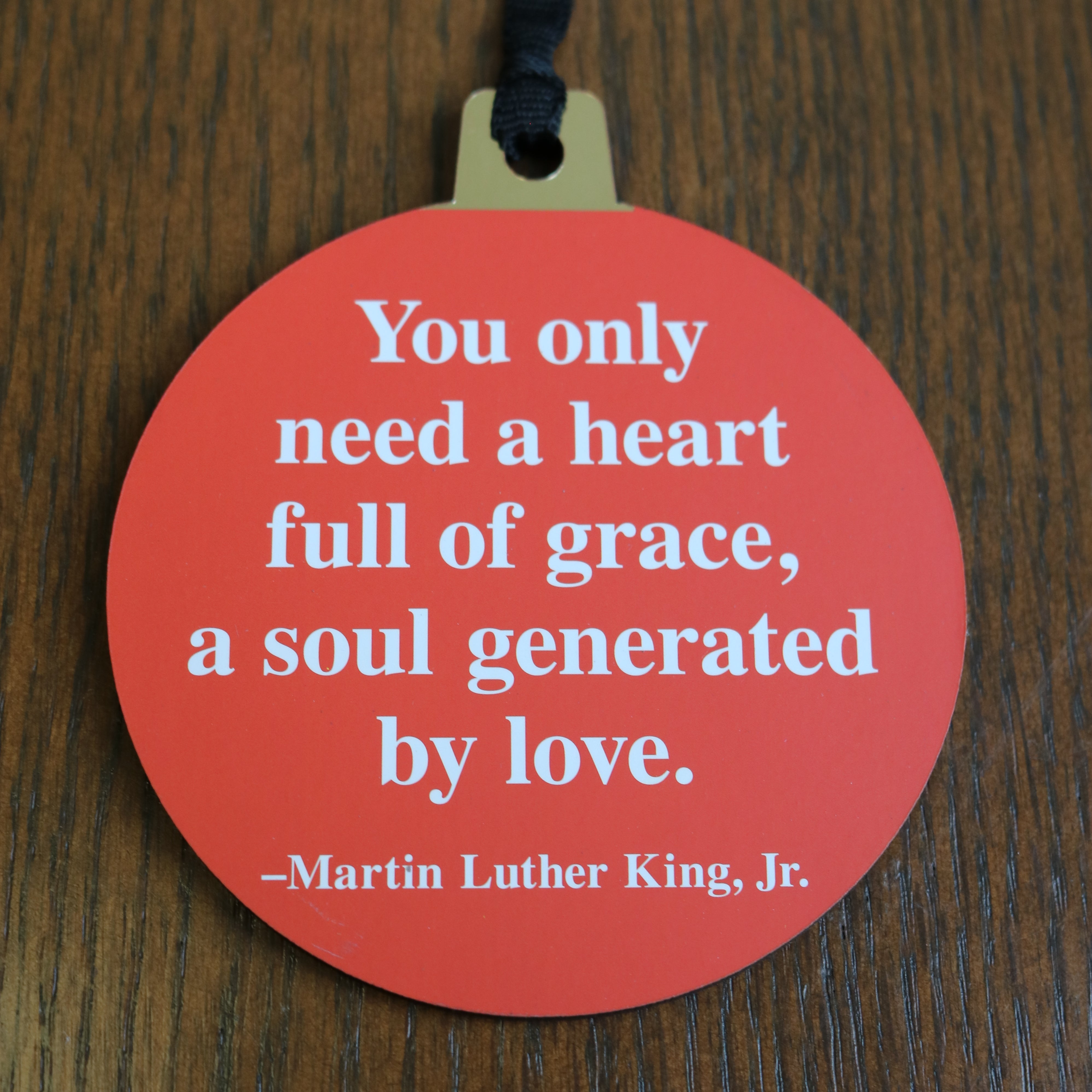 Martin Luther King Jr. Love Ornament