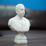 Theodore Roosevelt 6 1/2-inch White Bust