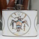 Vintage Seal 4 Oz. Flask