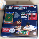 MLB Checkers Game Set