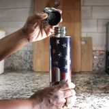American Flag Stainless Steel Bottle: 24 Ounces