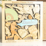 Baseball Fanatic Wooden Puzzle