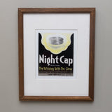 Night Cap Whiskey Matted Print