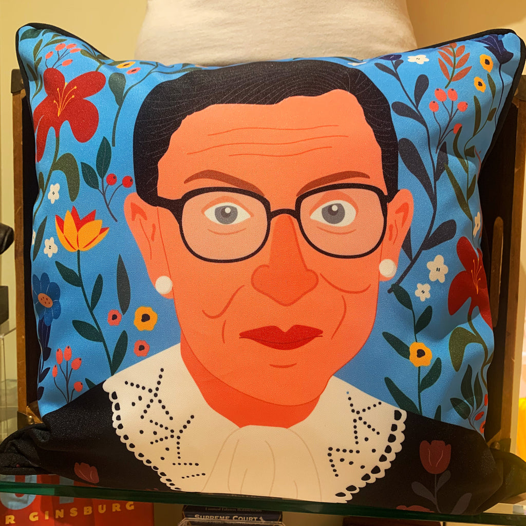 Ruth Bader Ginsburg Pillow