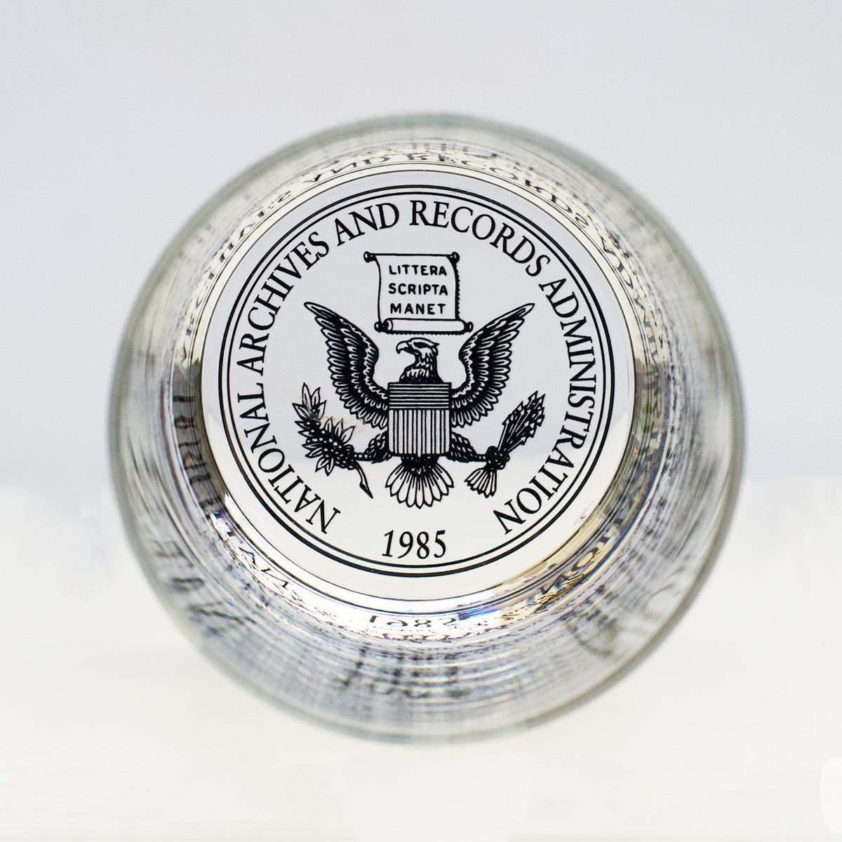 Preamble Rocks Glass U.S. Constitution Rocks Glass