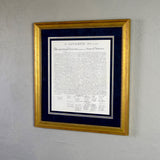 Premium Framed Declaration of Independence