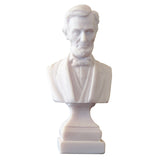 Abraham Lincoln 6-inch White Bust